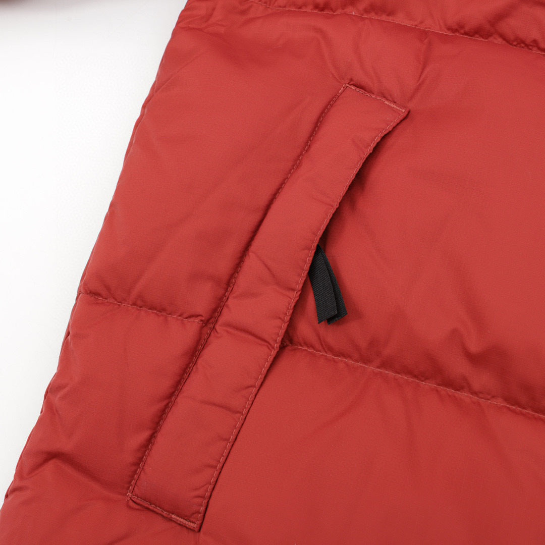 The North Face 1996 Retro Nuptse Series "Brick Red" Men Hooded Puffer Down Jacket