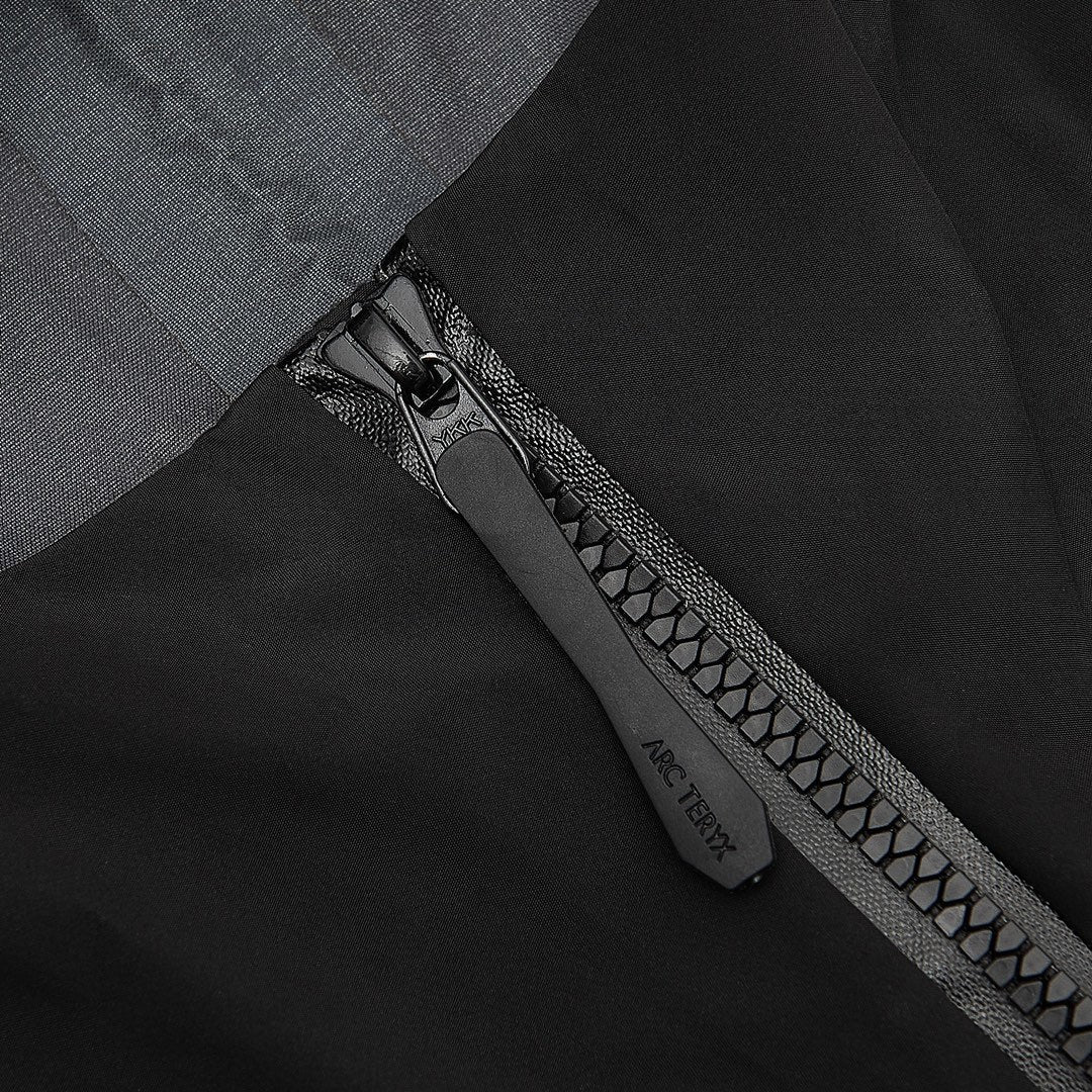 Arc'teryx Beta AR Series Men's Hooded Waterproof Hiking Jacket in "Black"