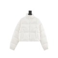 The North Face Women Crop Puffer Down Jacket "Off White"