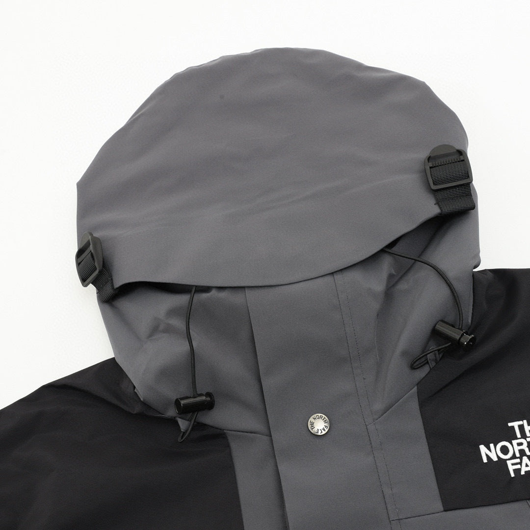 The North Face Mountain Series "Dark Gray Black" Men Gore-Tex Waterproof Hooded Hard Shell Jacket