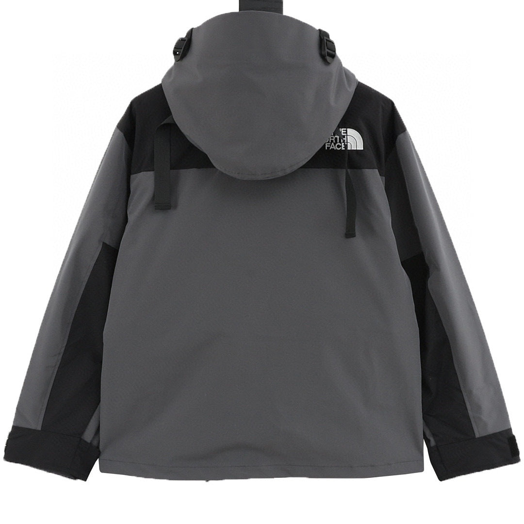 The North Face Mountain Series "Dark Gray Black" Men Gore-Tex Waterproof Hooded Hard Shell Jacket