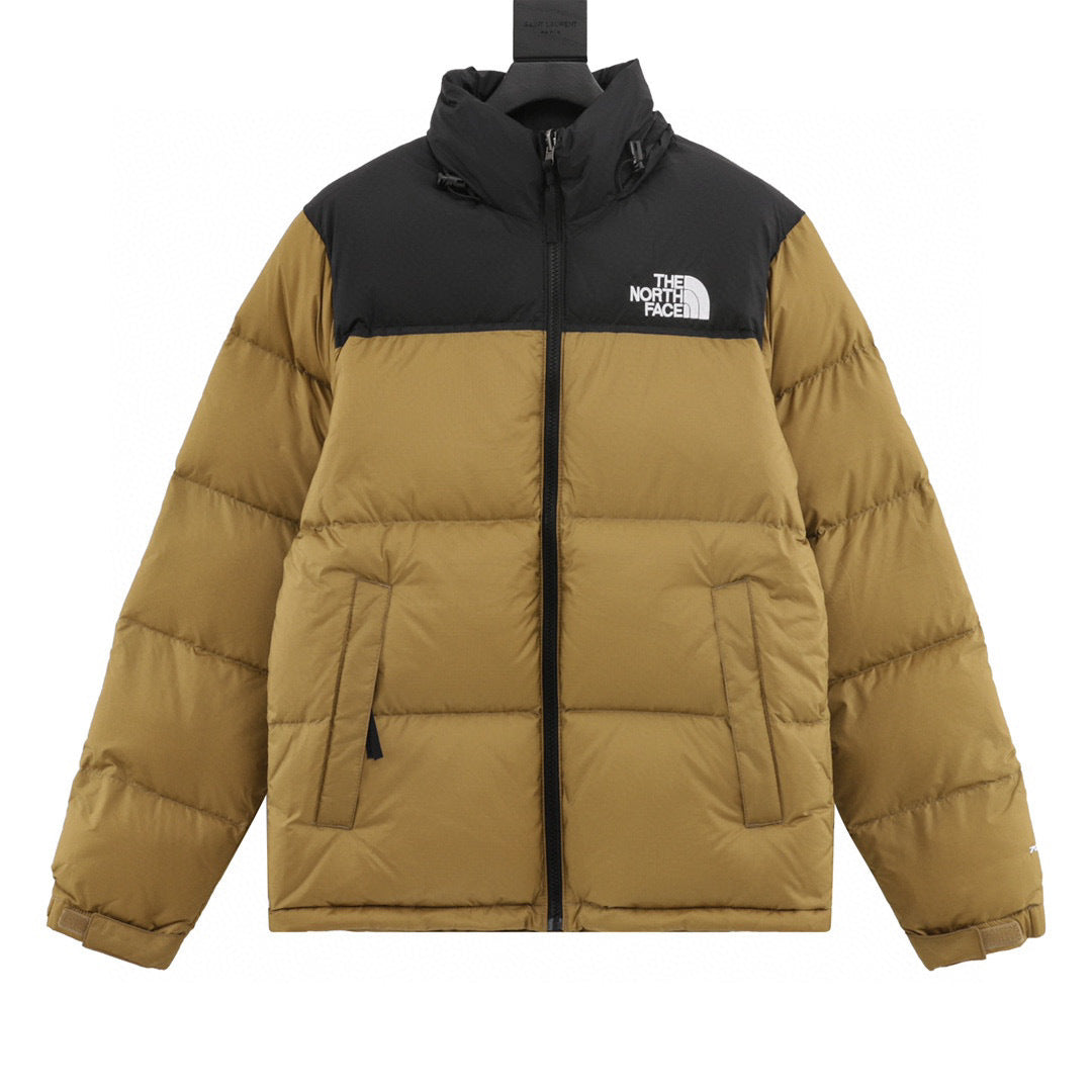The North Face 1996 Retro Nuptse Series "Khaki" Men Hooded Puffer Down Jacket