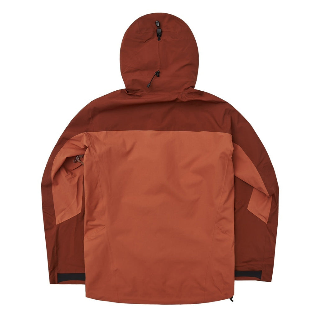 Arc'teryx Beta AR Series Men's GORE-TEX Waterproof Hooded Jacket "Rust Orange Brown"
