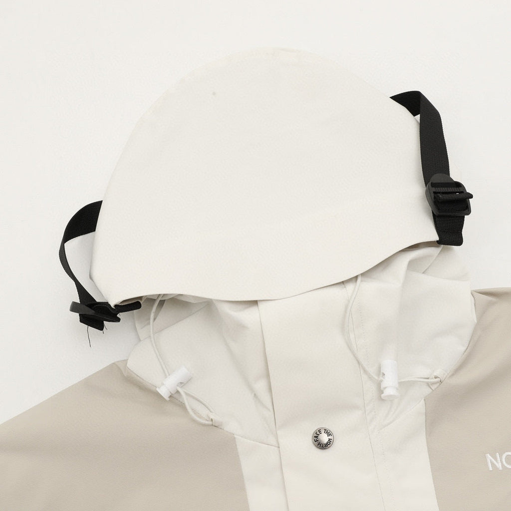 The North Face Mountain Series "Off White Beige" Men Gore-Tex Waterproof Hooded Hard Shell Jacket