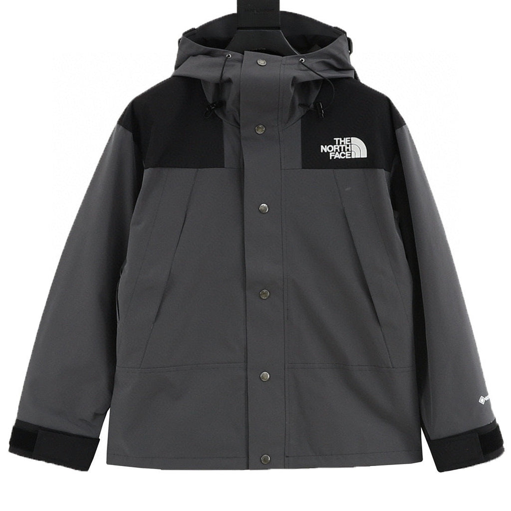 The North Face Mountain Series "Dark Gray Black" Men Gore-Tex Waterproof Hooded Hard Shell Jacket