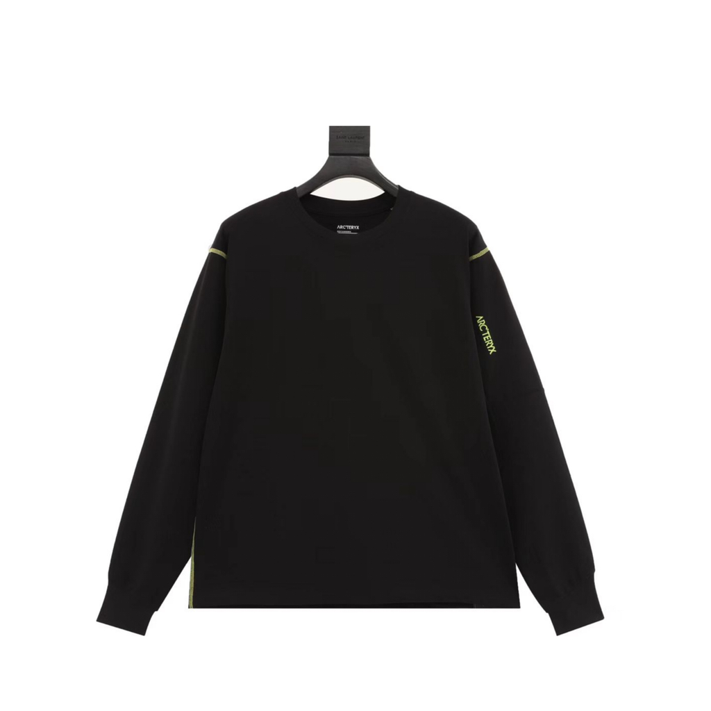 Arc'teryx Big Logo Series Crew Neck Long Sleeve T-Shirt "Black"