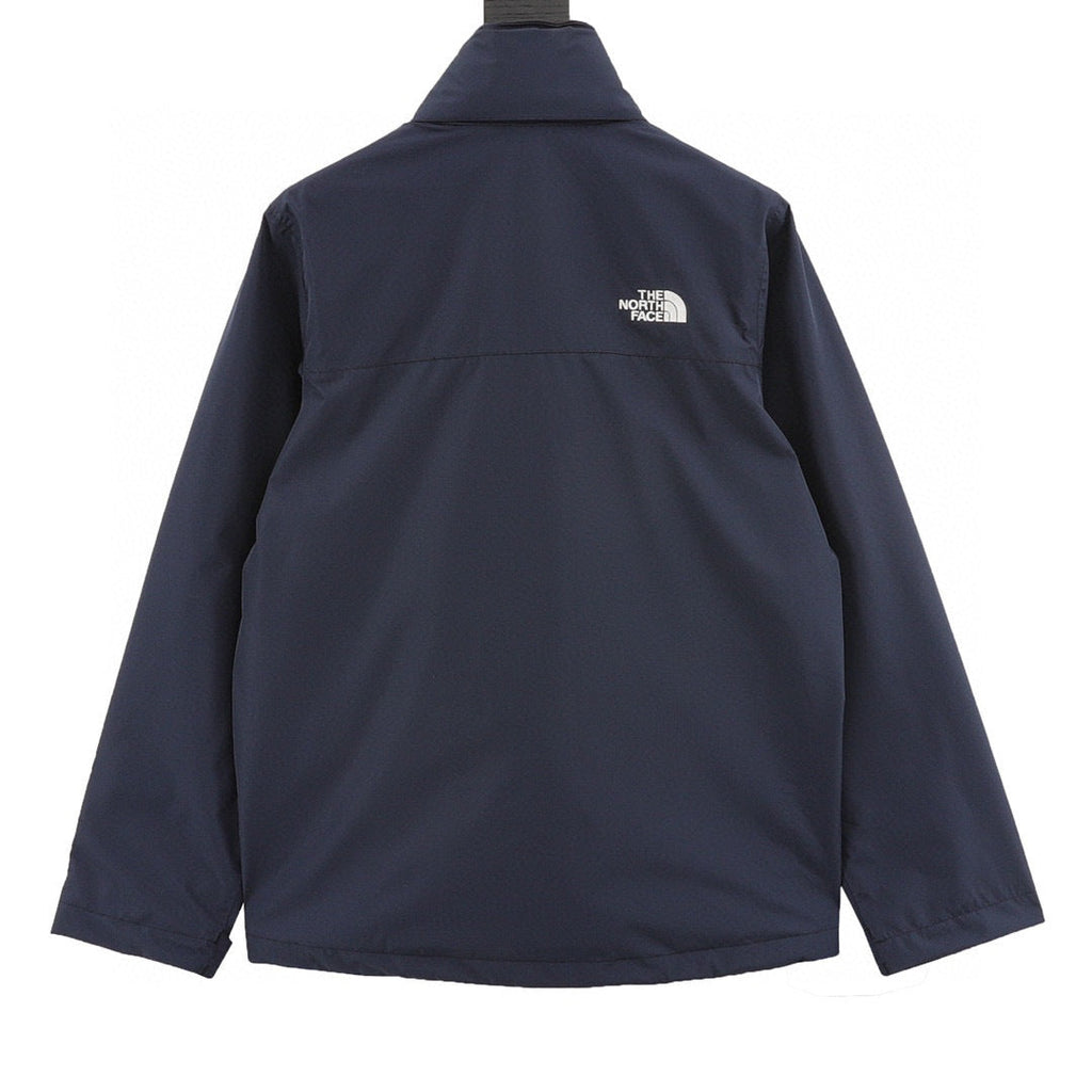The North Face Venture Series "Navy Blue" Men Waterproof Stand Collar Windbreaker Jacket