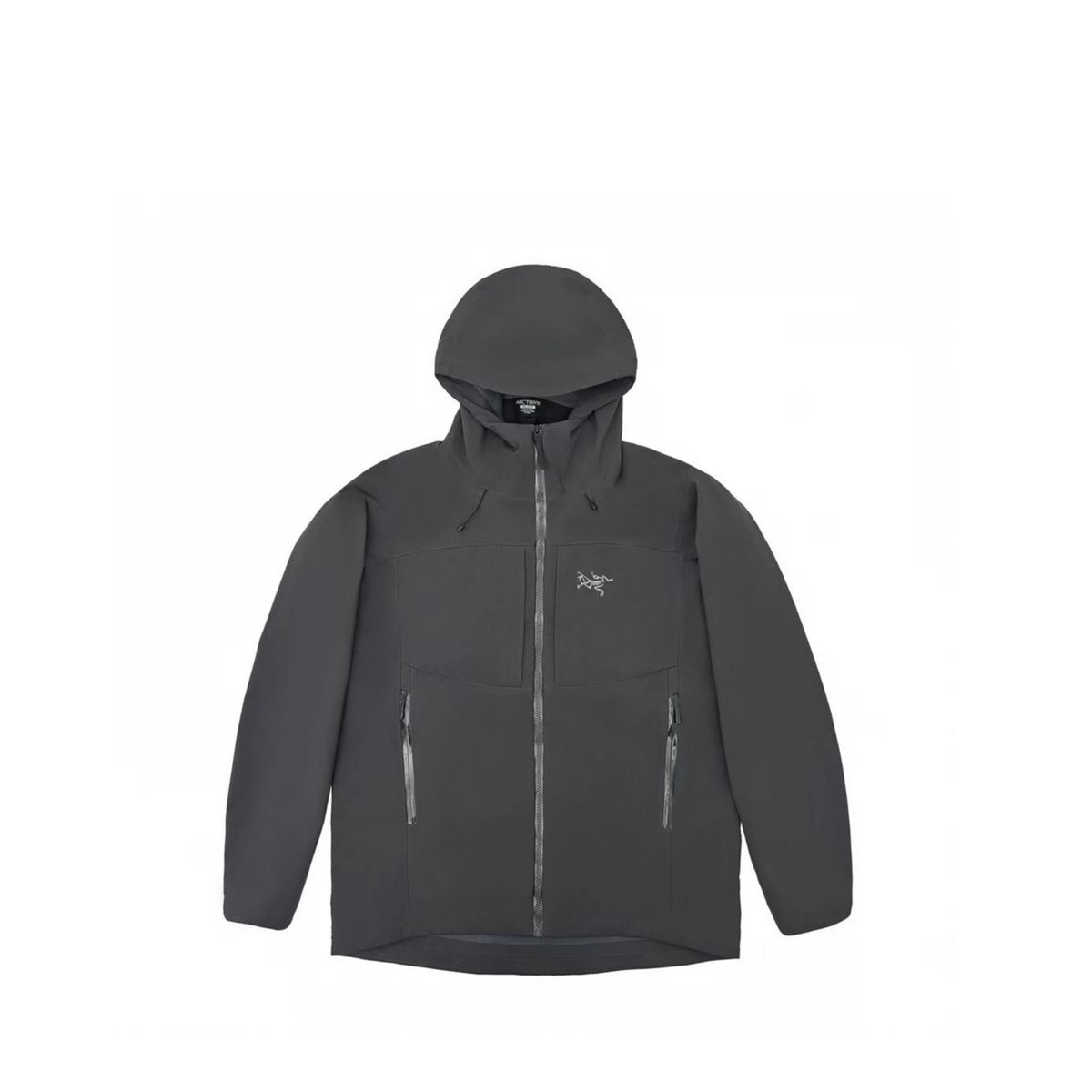 Arc'teryx Gamma Series Men's Fleece Lined Hooded Softshell Jacket in "Dark Grey"