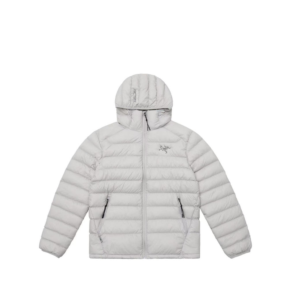 Arc'teryx Cerium Series Men's Hooded Down Jacket "Light Grey"