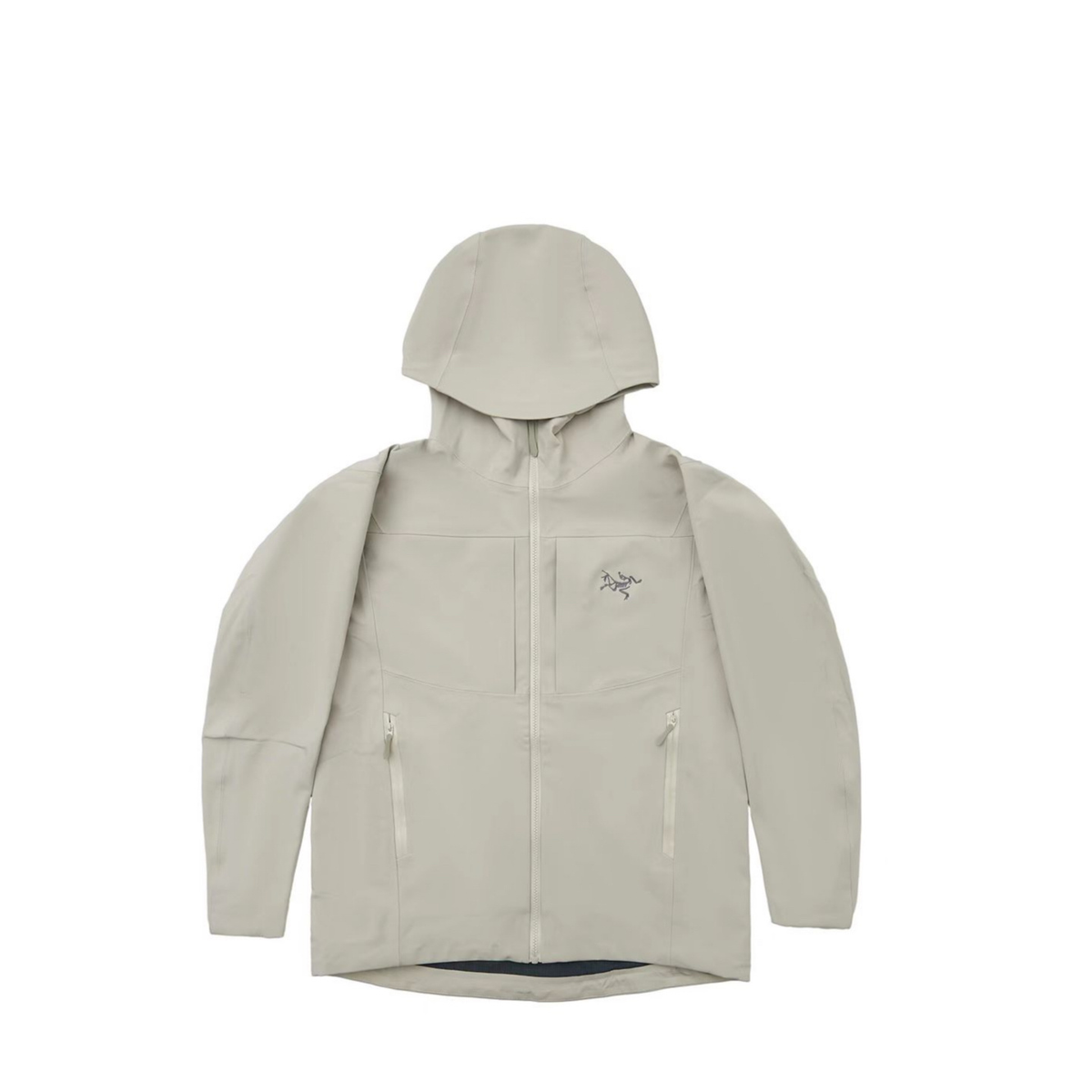 Arc'teryx Gamma Series Men's Hooded Softshell Jacket in "Light Beige"