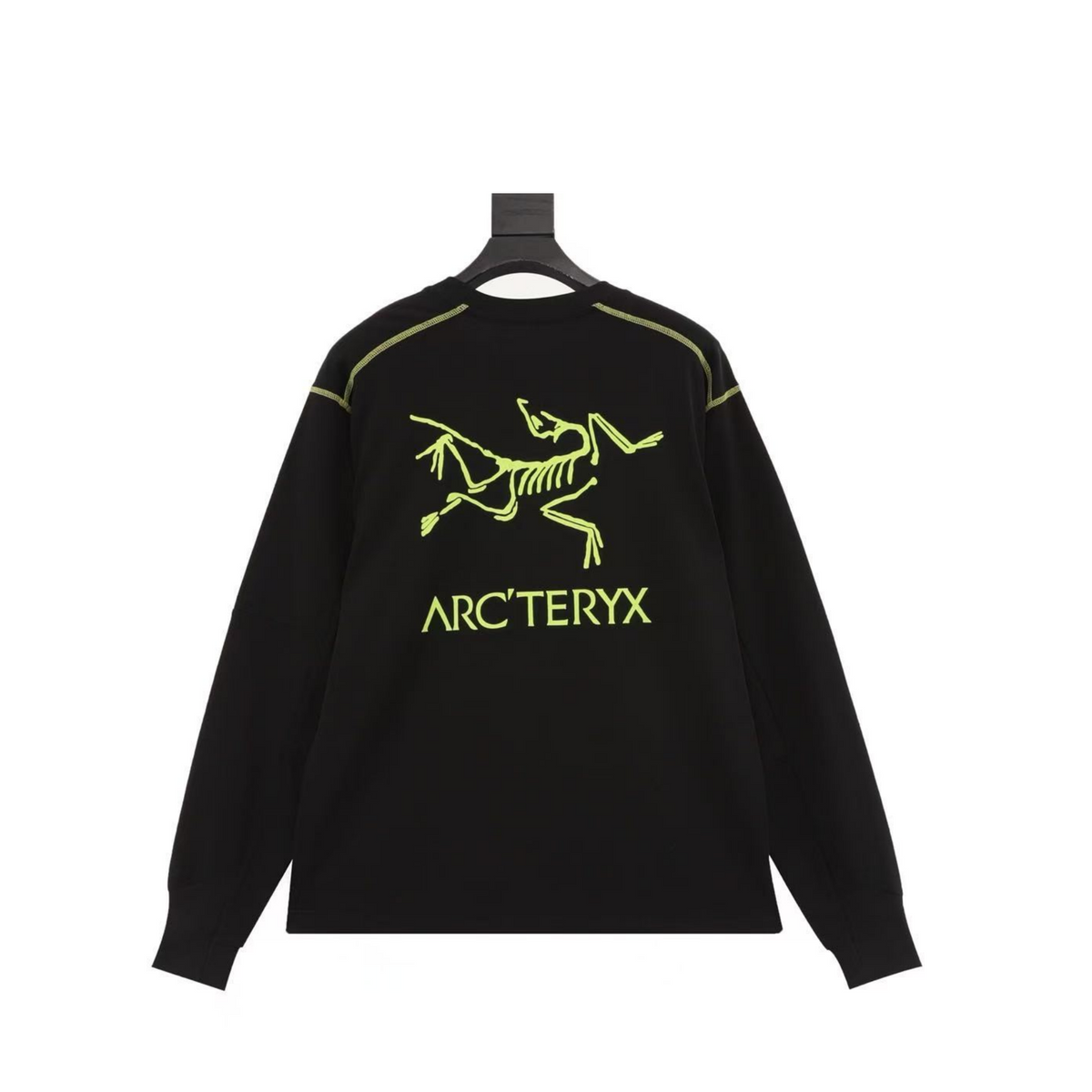 Arc'teryx Big Logo Series Crew Neck Long Sleeve T-Shirt "Black"