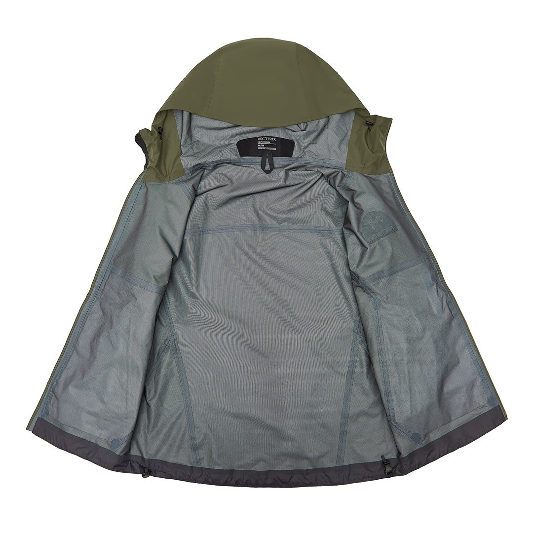 Arc'teryx Beta AR Men's Waterproof Hooded Jacket "Olive Green"