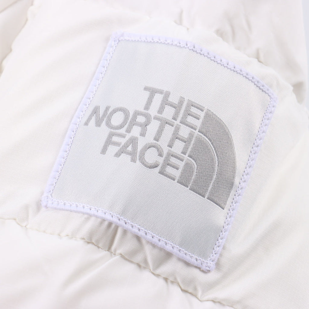 The North Face Women Crop Puffer Down Jacket "White"