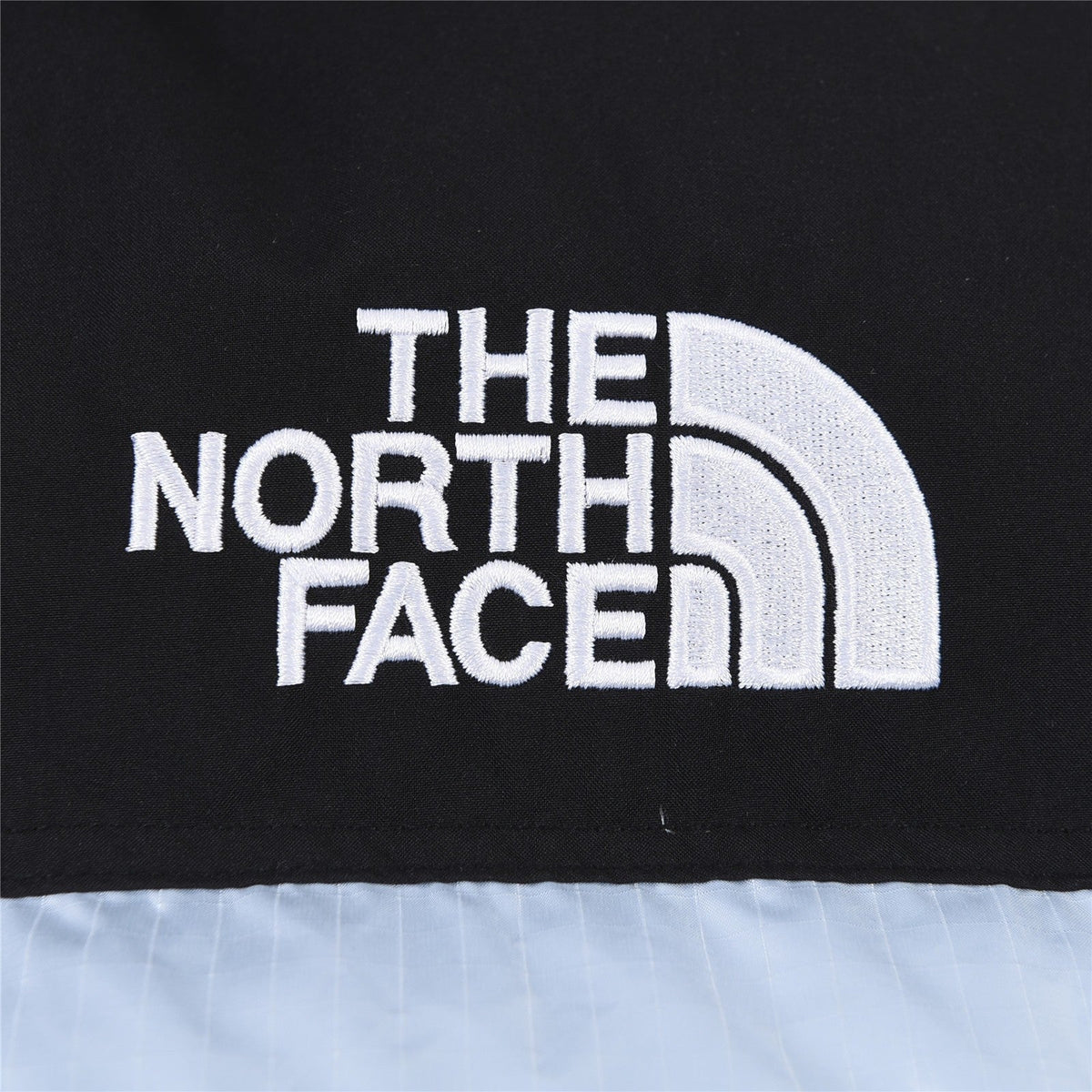 The North Face 1996 Retro Nuptse 700 Fill Puffer Jacket "Light Blue Black Color Block"