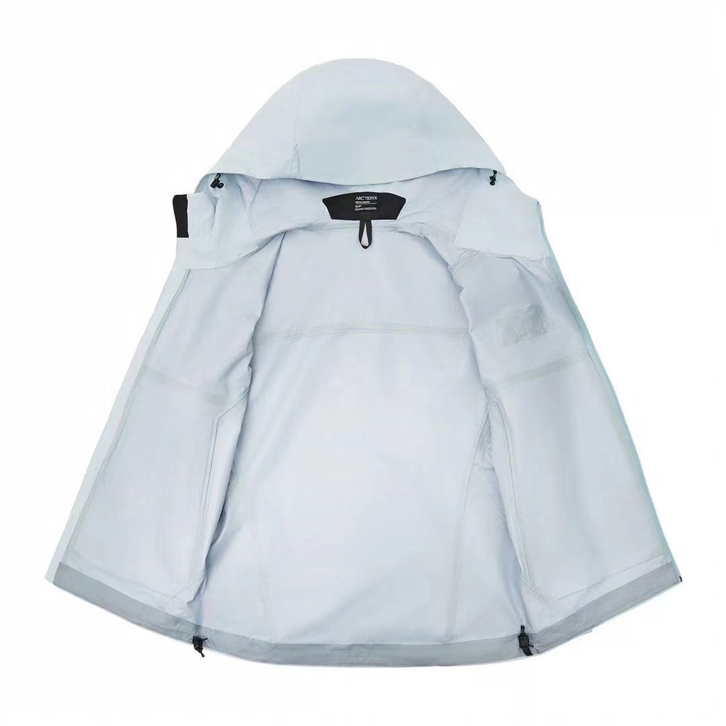 Arc'teryx Beta Series GORE‑TEX Waterproof Hooded Jacket "Pale Blue"