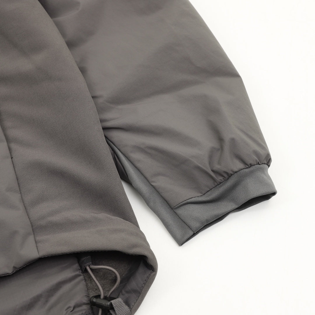 Arc'teryx Atom Series Men's Hooded Insulated Outdoor Jacket in "Charcoal Gray"