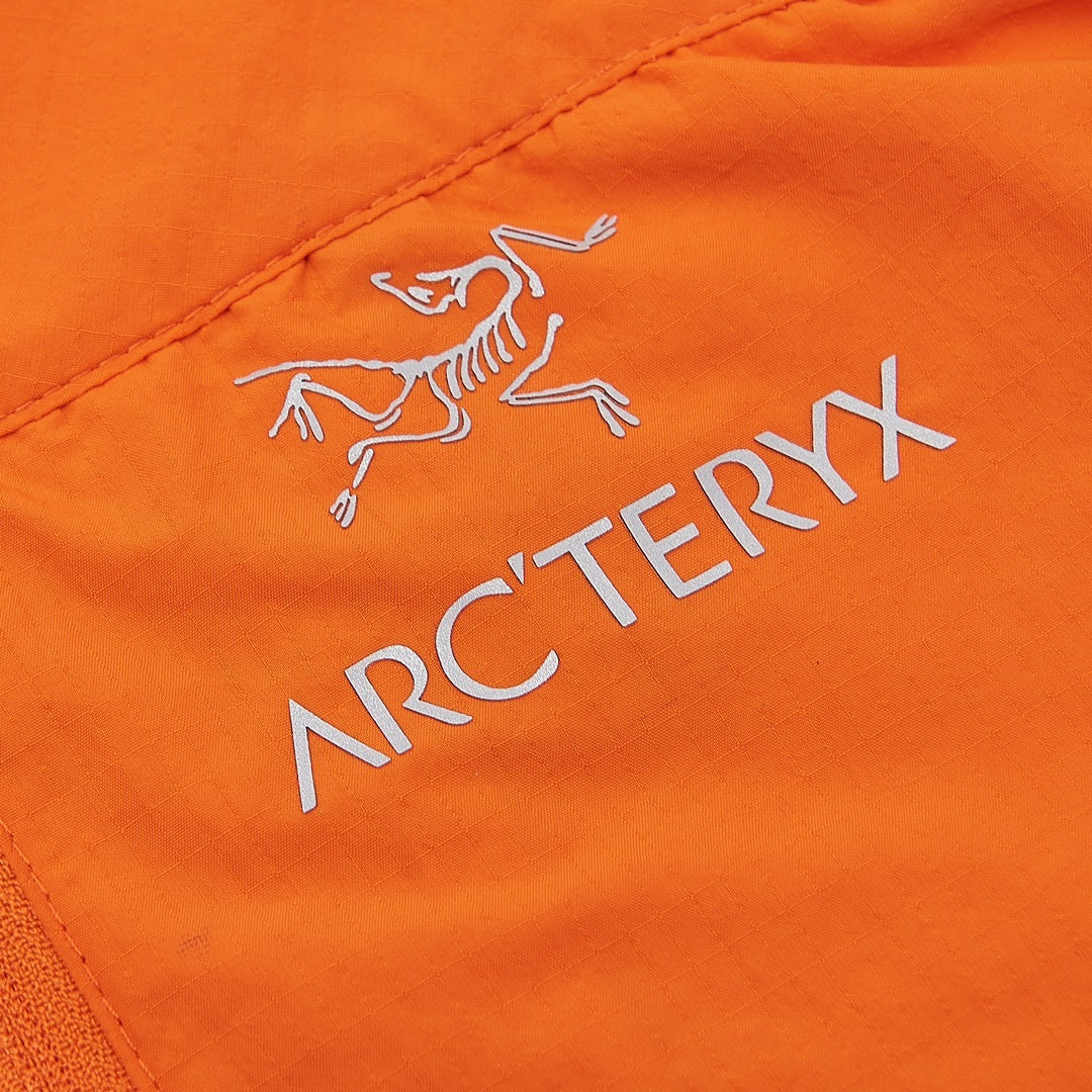 Arc'teryx Squamish Series Men's Hooded Windbreaker "Orange"-Outdoor sun-protection clothing