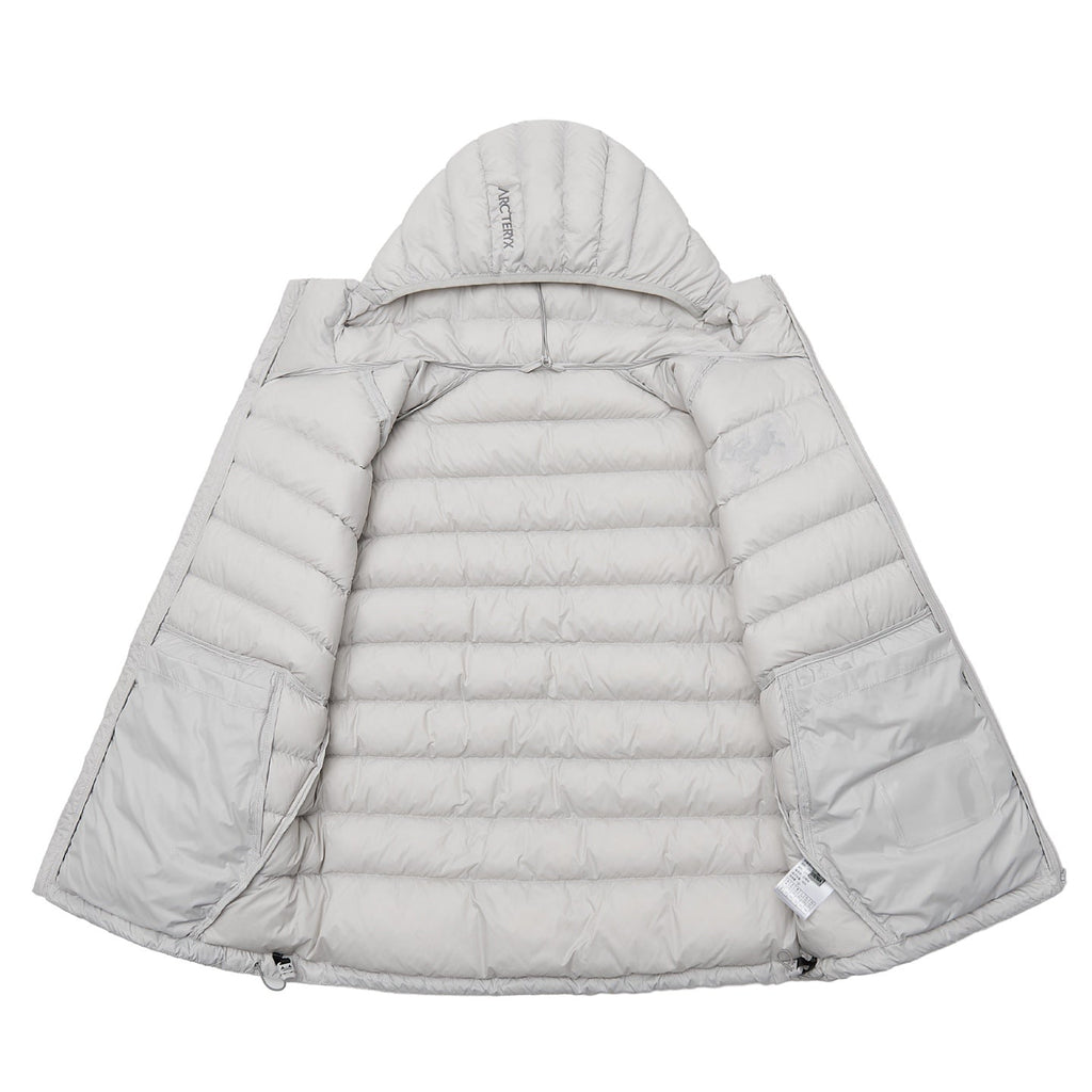 Arc'teryx Cerium Series Men's Hooded Down Jacket "Light Grey"