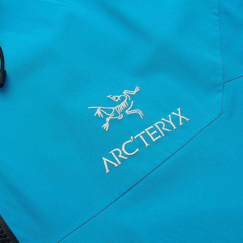 Arc'teryx Alpha SV Series Men's GORE-TEX Waterproof Hooded Jacket "Bright Cyan Blue"