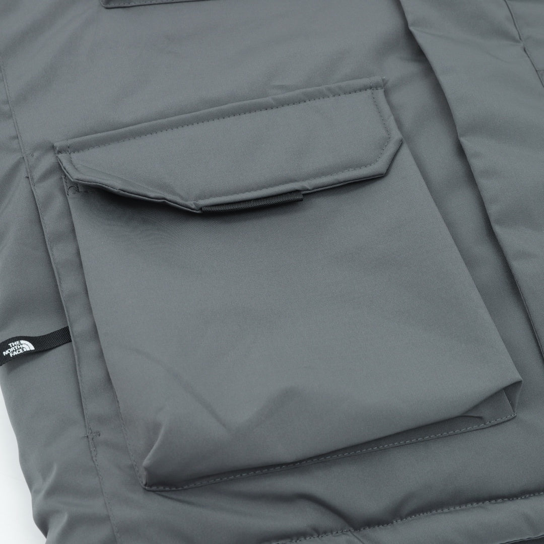 The North Face Cargo Pocket Parka Series Men Winter Jacket "Dark Gray"