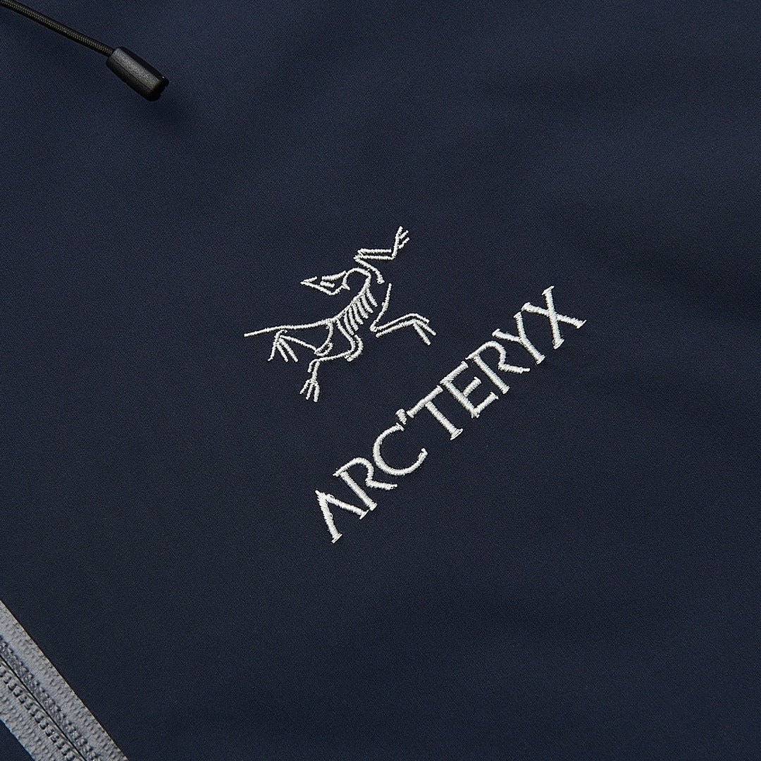 Arc'teryx Beta AR Men's GORE-TEX Waterproof Hooded Jacket "Navy Blue"