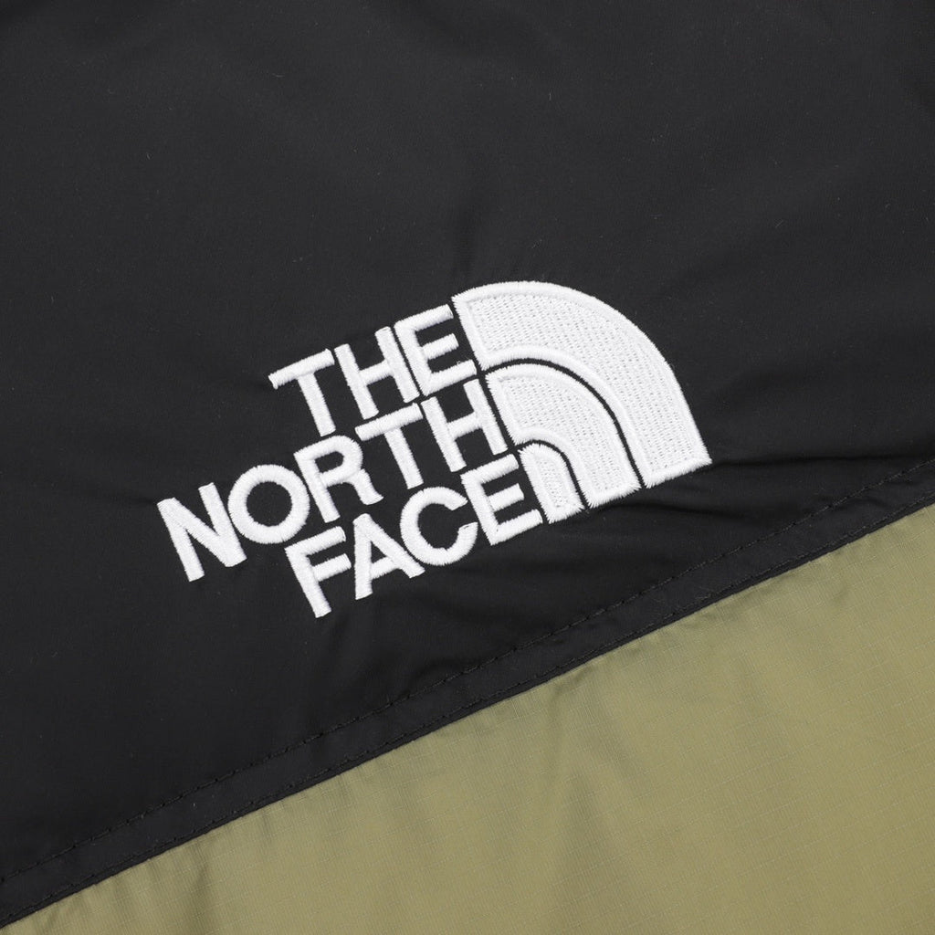 The North Face 1996 Retro Nuptse Series "Olive Green" Men Hooded Puffer Down Jacket