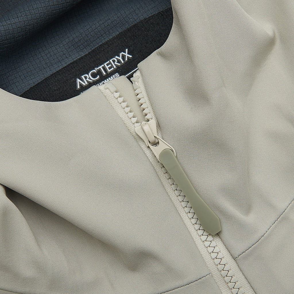 Arc'teryx Gamma Series Men's Hooded Softshell Jacket in "Light Beige"